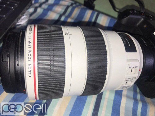 Canon EF 70-300mm f/4-5.6L is USM Zoom Lens 2 years old for sale 2 