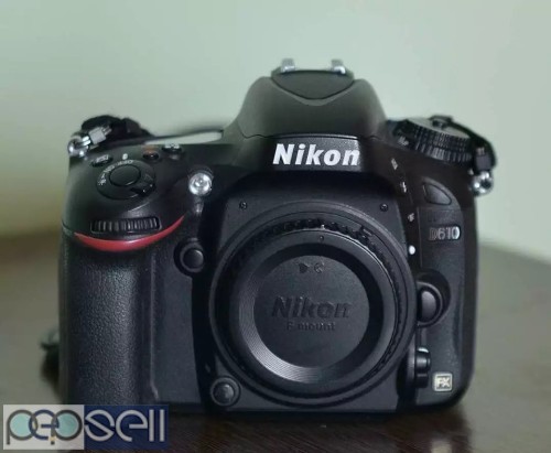Nikon D610 full frame DSLR (Body Only), shutter, count- 12600 only 0 