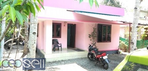 5 cent land and 2 bedroom house for sale in Eruva, Kayamkulam. Alappuzha district.  1 