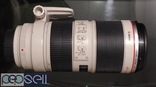 Canon 70 - 200 f 2.8, IS II lens for sale 1 