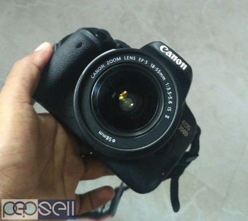 Canon 700D camera  with 18-55 lens for sale 1 