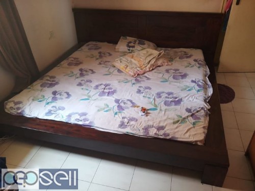 King size seesham wood bed for sale at Bellandur 0 