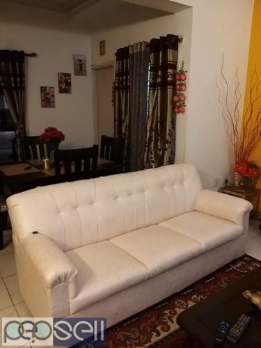 Leather sofa brand new for immediate sale 2 