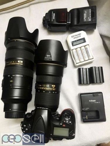 NIKON D 810 CAMERA with 2 ED lenses for sale 0 