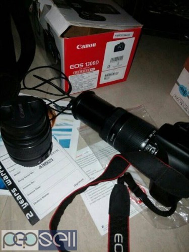Canon 1300d 6 month warranty left for sale 1 