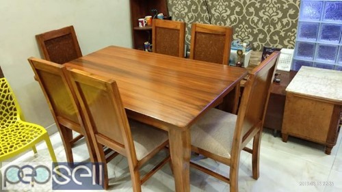 Teak wood Dining table I paid 53000at Damro I am selling for 20000 0 