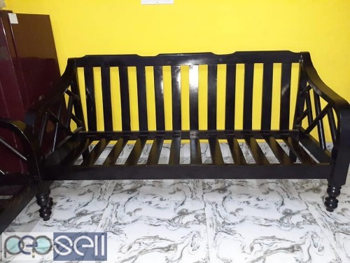 The star furniture bangalore 3+1+1 sofa with cushion for sale 3 