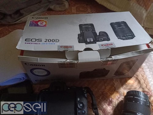 Canon 200d kit 1.4 year old for sale 5 
