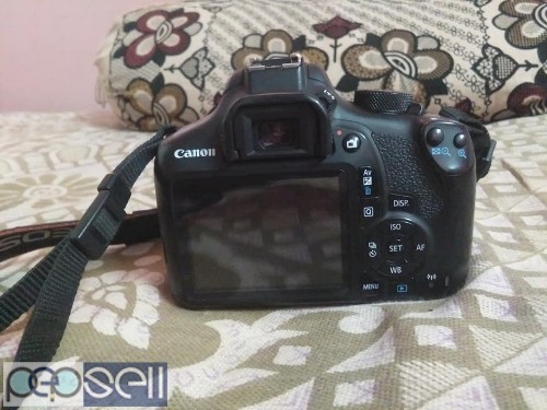 Canon 1300D DSLR Camera Dual Len's with bag for sale 4 