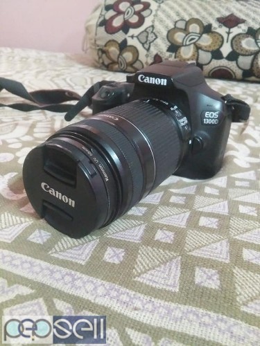 Canon 1300D DSLR Camera Dual Len's with bag for sale 5 