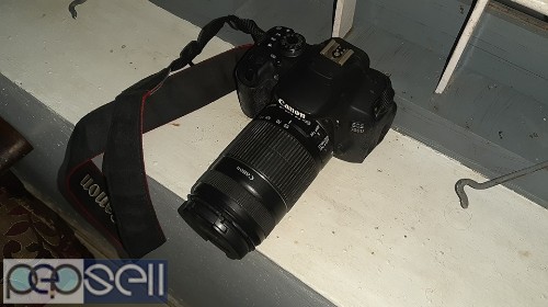 Canon 700D with Dual Lens and 2 Batteries for Sale 0 