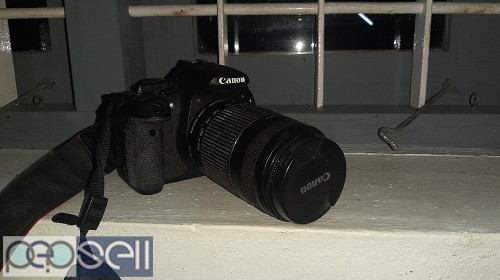 Canon 700D with Dual Lens and 2 Batteries for Sale 1 