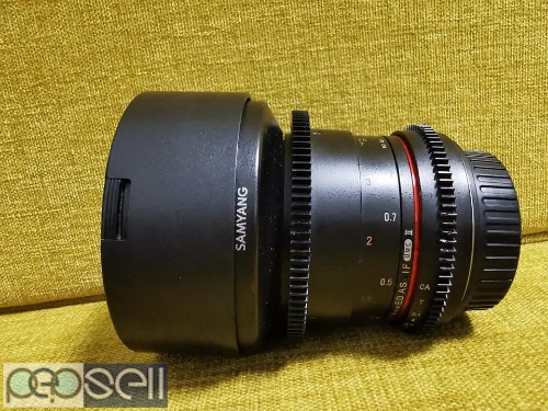 Samyang 14mm f3.1 wide angle lens for canon 1 