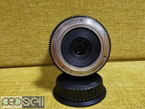 Samyang 14mm f3.1 wide angle lens for canon 4 
