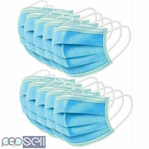 3 Ply Earloop Mouth Cover Face Mask Medical Surgical Dental Disposable  1 