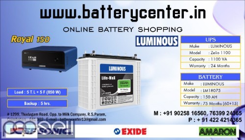 Inverter and Inverter Batteries for Sale  2 