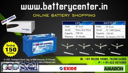 Inverter and Inverter Batteries for Sale  3 