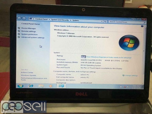 Dell i5 laptop for sale at Cherthala 1 