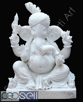 Buy Lord Ganesha Marble Statue at affordable Price 0 