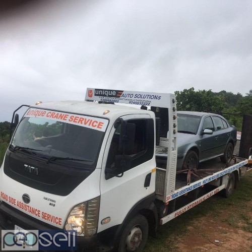 UNIQUE CRANE Car Towing service Thodupuzha Idukki Kattappana munnar Adimaly kumily 3 