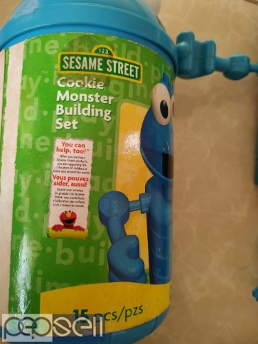 Sesame Street  Cookie Monster Building Set 1 