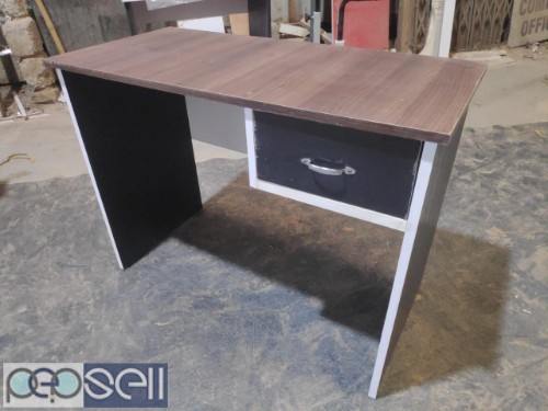 Study table at 1999   18 mm thick Prelaminated HDF Board   Length 3 ft 36inches    Width 1.5 ft 18inches   Height 2.5 ft 30inches      Customize Furni 0 