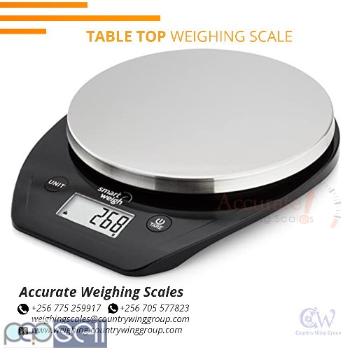 Accurate table top weighing scales with standby time setup on jumia uganda 4 
