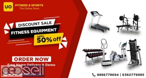 All Types Of Gym Fitness Equipments ! Repair ! Service  ! Installation Done at doorsteps 1 