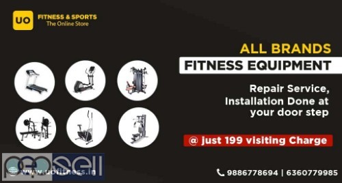 BRAND NEW: All Types Of Gym Fitness Equipments ! Repair ! Service ! Installation Done 1 