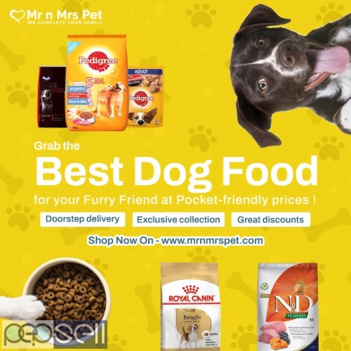Buy Dog Food Online For Adults & Puppies at Best Prices in India | Mr n Mrs Pet 1 