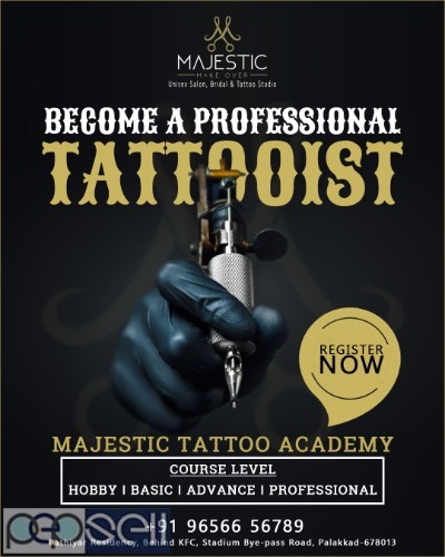 Professional Tattoo Academy in Palakkad | Majestic Makeover 0 