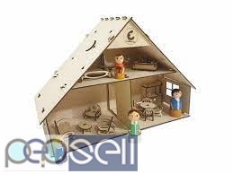 Doll house set - Doll house for kids - CuddlyCoo 0 