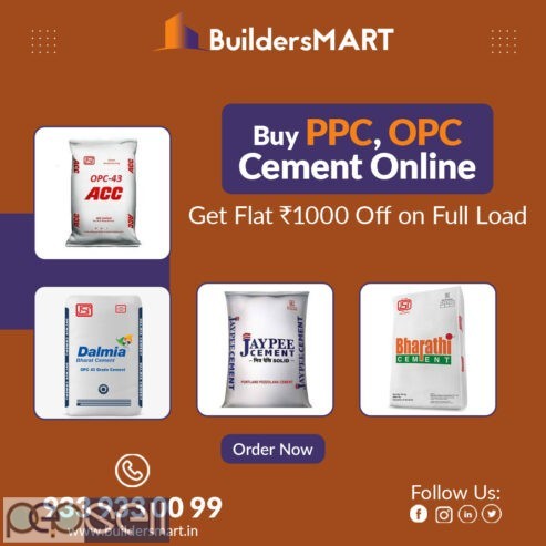 Buy OPC Cement Online | Buy Cement Online in Hyderabad 0 