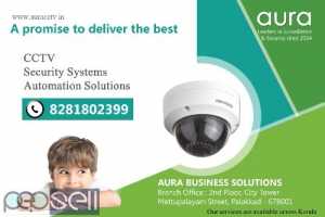 Aura Business Solutions CCTV Camera Dealers in Palakkad