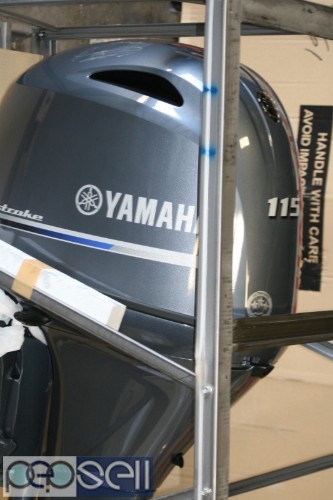  Yamaha 115 HP 4 Stroke Outboard Motor Engine....$3500 USD 1 