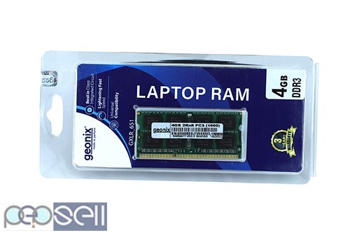 Geonix Laptop RAM 4GB DDR3L- 1600mhz. 0 