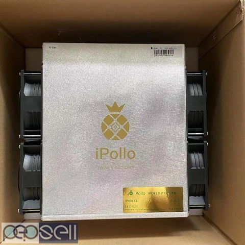 New iPollo V1 ETH/ETC Miner 3500 MH/s Crypto Miner/PSU In Box  0 