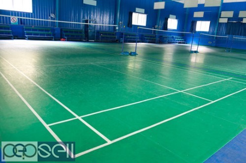 Badminton Court Construction 0 