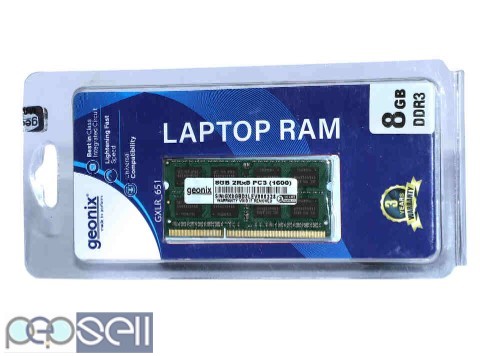 Laptop RAM 8GB DDR3L- 1600mhz 0 