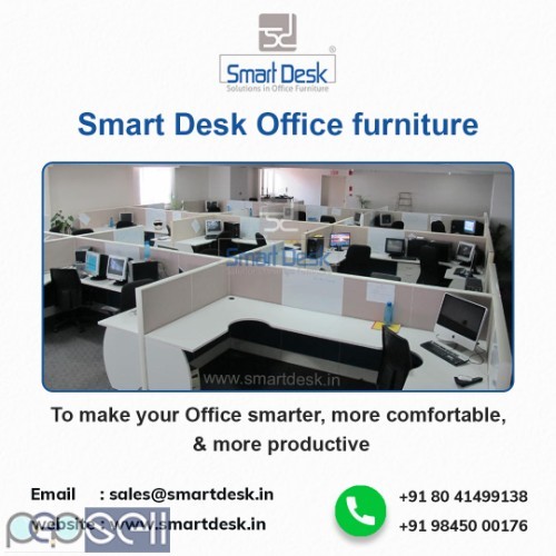 Smart Desk | Office Furniture in Bangalore | Modern Office Furniture |Office Desks Online India 1 