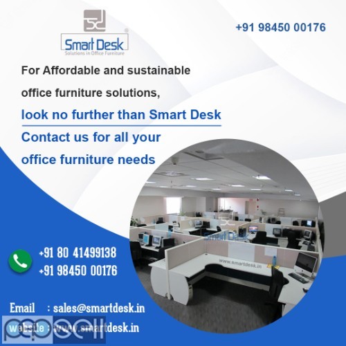 Smart Desk | Office Furniture in Bangalore | Modern Office Furniture |Office Desks Online India 2 