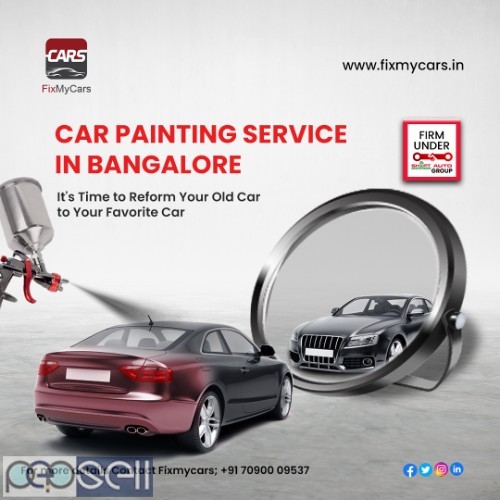 Car Painting Service Center in Bangalore | Fixmycars.in 0 