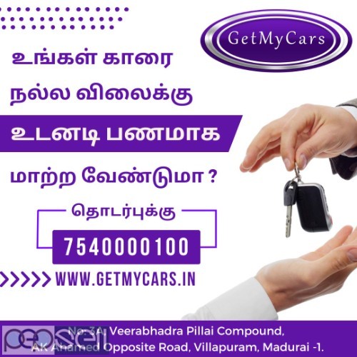 GetMyCars is a Certified & Warranty Used Cars Dealer in Madurai  0 
