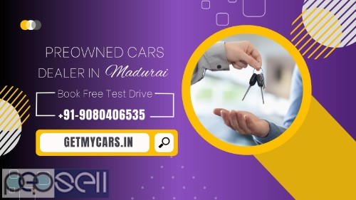 GetMyCars is a Certified & Warranty Used Cars Dealer in Madurai  1 