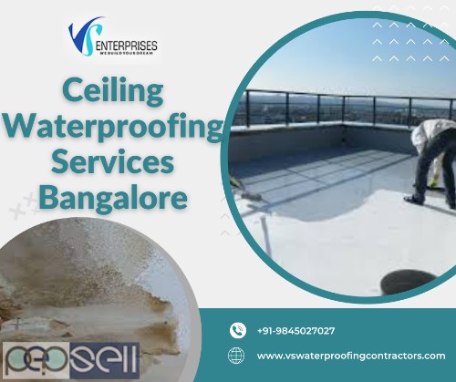 Best Ceiling Waterproofing Services in Dasarahalli Srinagar 0 