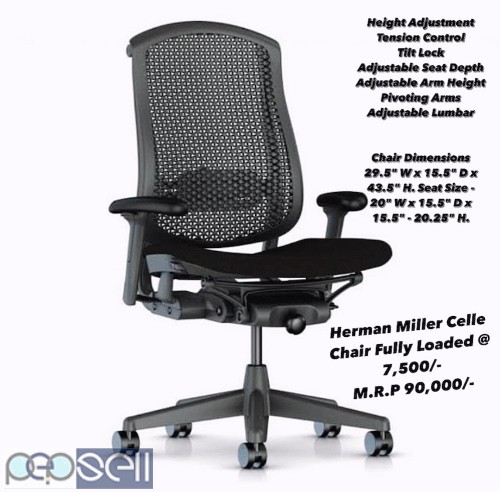 Herman Miller Celle Chair Fully Loaded  0 