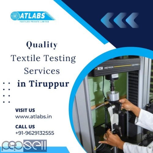 Quality Textile Testing Laboratory in Tiruppur - Atlabs Textiles Pvt Ltd 2 