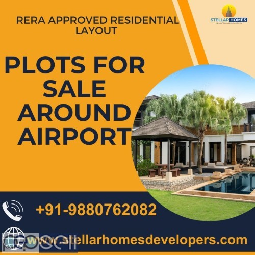  Rera Approved Residential Layout/Plots for Sale Around Airport 0 