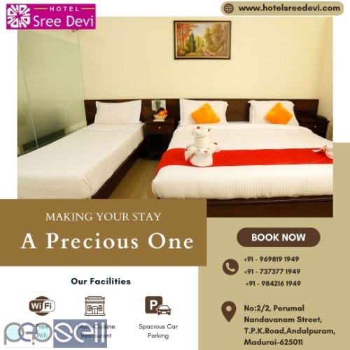Hotel SreeDevi - Budget Hotels in Madurai 1 