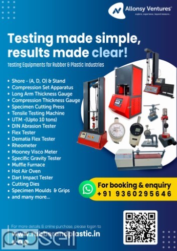 Rubber Testing Equipment Manufacturers India 0 